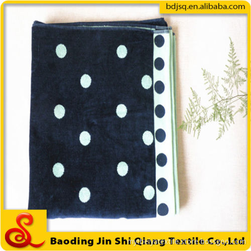 Yarn Dyed 100% Cotton Jacquard Beach Towel Wholesale, Thick Cotton Beach Towel